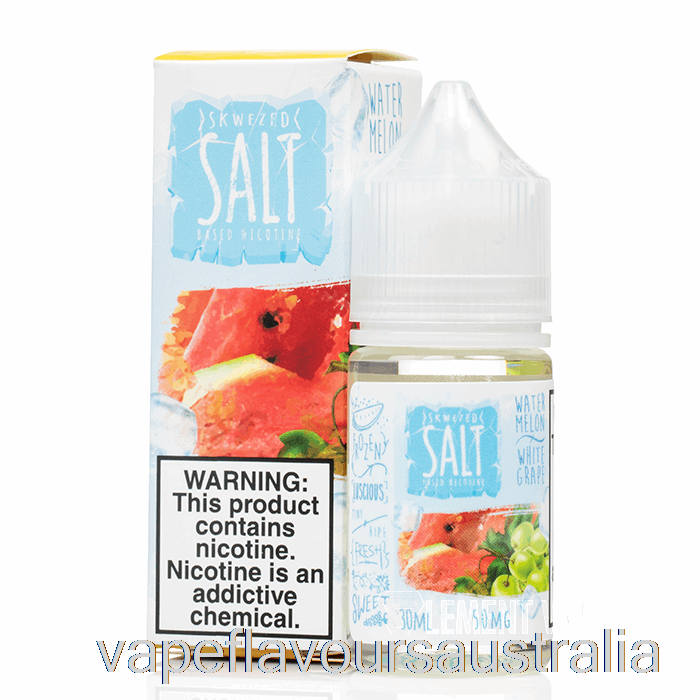 Vape Australia ICE Watermelon White Grape - Skwezed Salts - 30mL 50mg